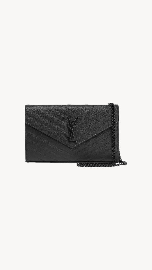 YSL Chain Purse - Black Hardware