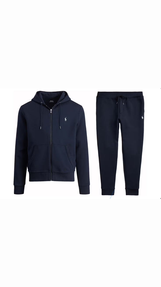 Polo Tracksuit - Navy