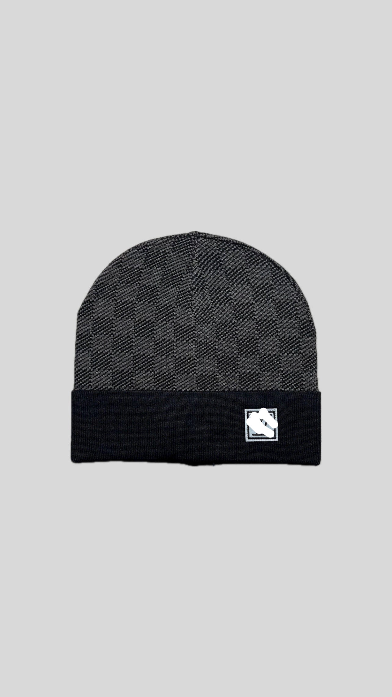 LV Beanie - Black/Grey