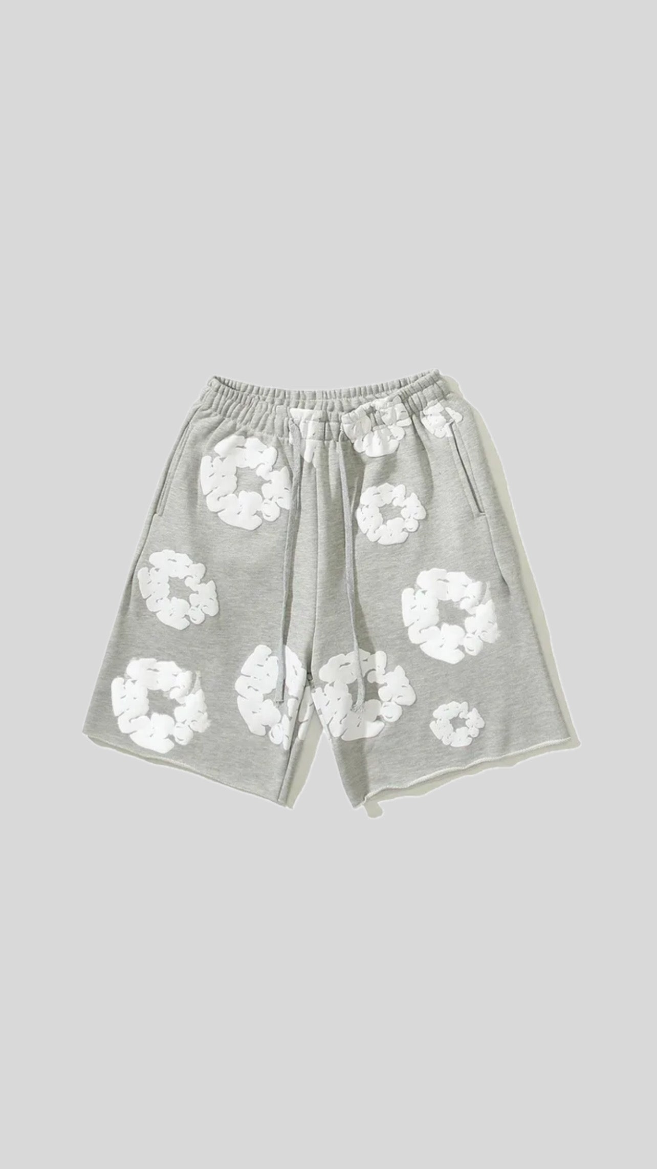 D Tears Shorts - Grey